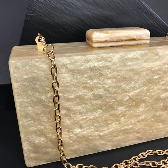 Acrylic Party Box in Natural - Picture 8 of 8